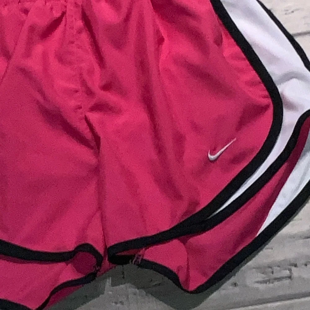 Nike Pink Mesh Lined Drawstring Waist Running Shorts XS